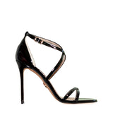 Imagen principal Sandalia de tacón alto en charol negro – Durá & Durá