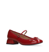 SUZY Merceditas baja con lazo en rojo