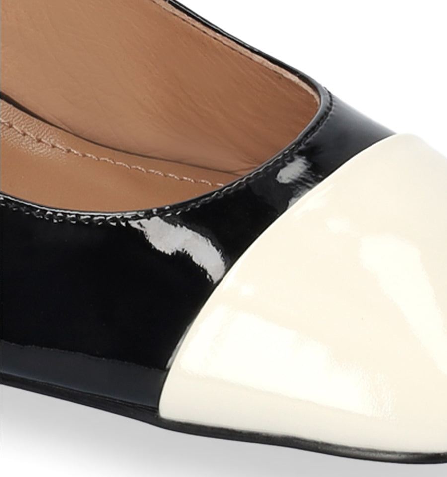 CARDIFF Merceditas chanel combi en negro