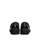 Mocasín piso track en negro