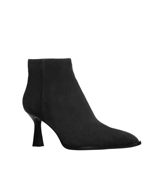 AMINA Botín puntera en ante negro