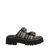 HEAVEN Bio piso track en rafia negro