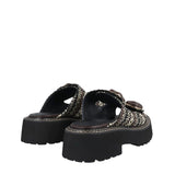 HEAVEN Bio piso track en rafia negro