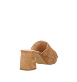 Zueco con plataforma en camel