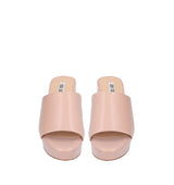 Zueco con plataforma en nude