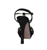 FL733-Sandalia Pura López glitter lacito