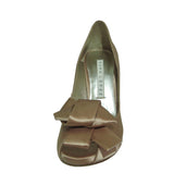 FJ601-Peep-toes Pura López de raso con rizo