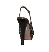 Destalonado de plataforma con brocado Leopardo