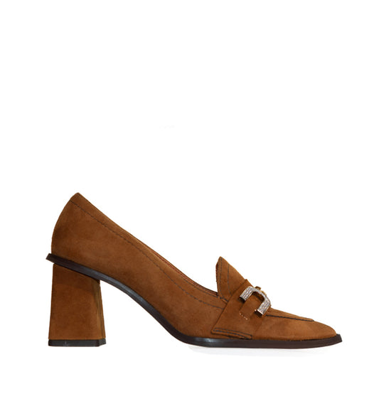 Mocasín medio en ante cuero