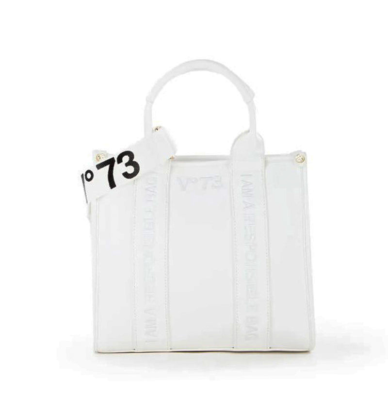 Bolso sopping sostenible en blanco
