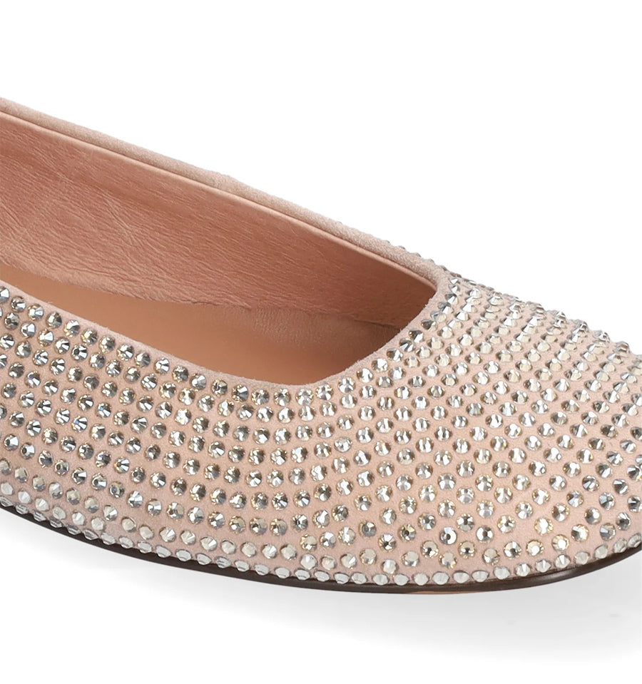 Bailarina de cristal en nude