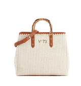 Bolso maxi en fieltro taupe