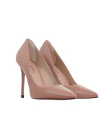 Stiletto alto en piel melocoton.