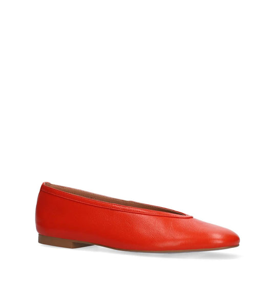 Bailarina de piel rojo/coral