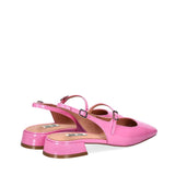 Mocasín bajo con estribo en azul-j