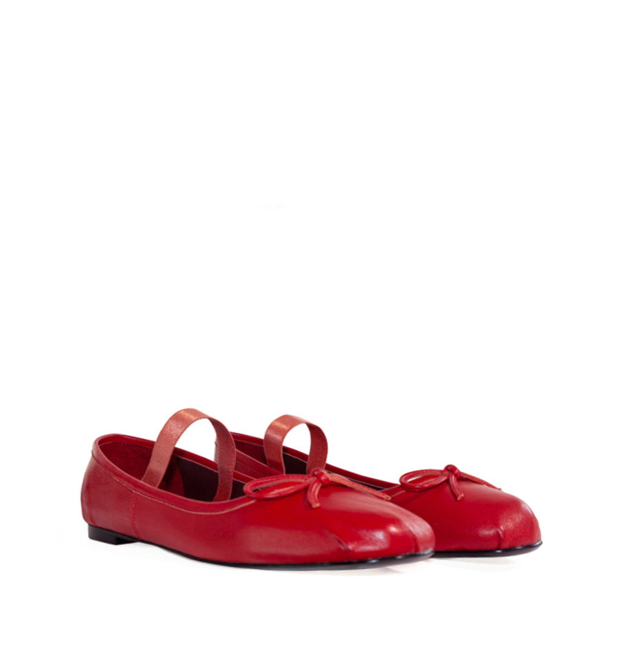 FREYA Bailarinas lacito rojo