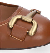 Merceditas estribo en piel cuero