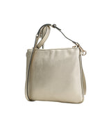 Bolso clutch en champan