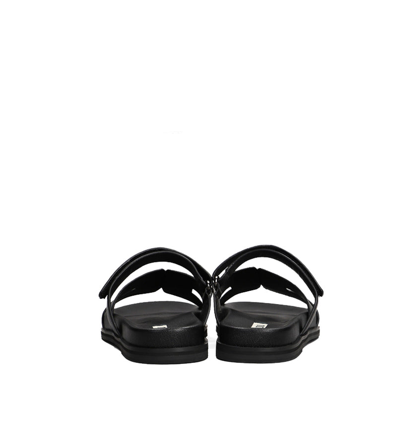 MINDY Bio con velcro de piel negro