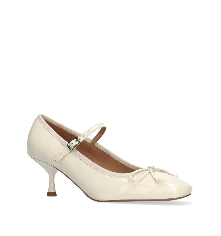 SUZY Merceditas media con lazo en hueso