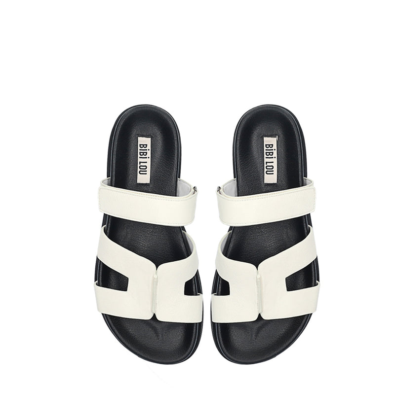 MINDY Bio con velcro de piel hueso