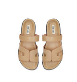 MINDY Bio con velcro de piel camel