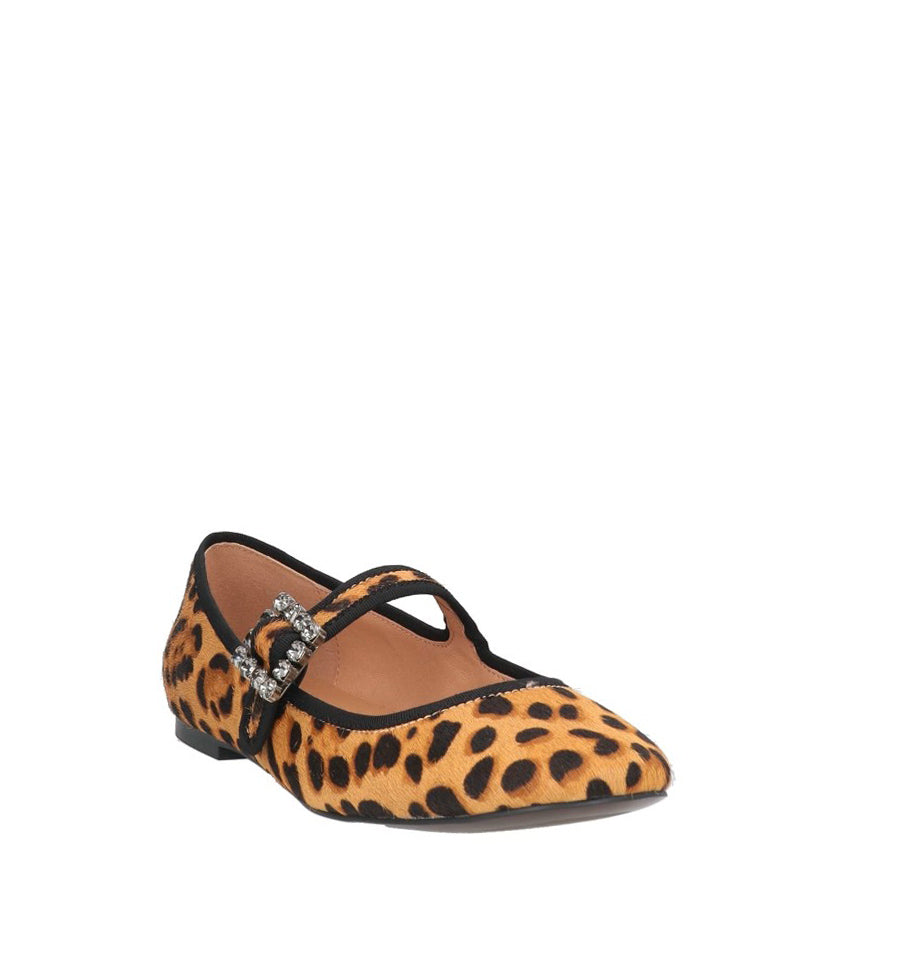 Merceditas bailarina en pony leopardo