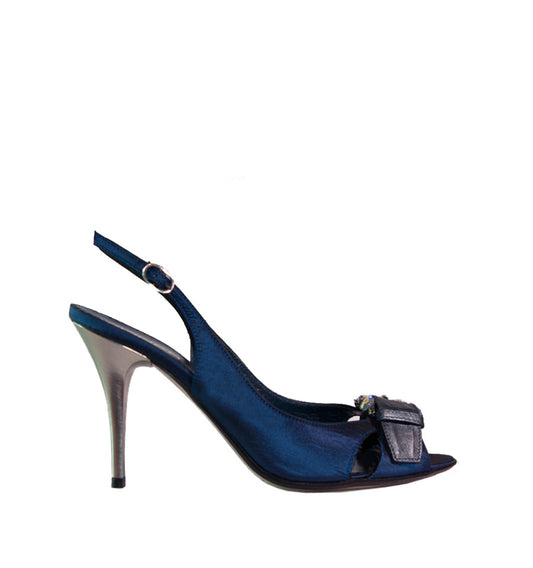 G3J- Destalonado con hebilla cristal en azul