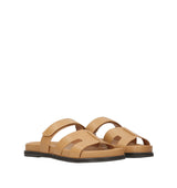 MINDY Bio con velcro de piel camel