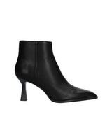 AMINA Botín puntera en piel negro