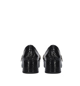 RIMA Merceditas pulsera en piel grabada negro