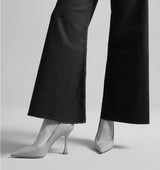 MILAH Salón clásico en piel gris