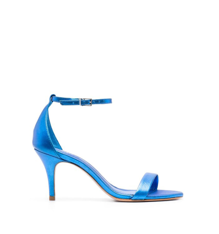 F4229 - Sandalia media con talón y pulsera azul-j