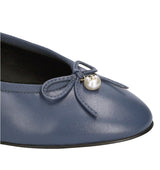 LIMA Bailarinas adorno lazo+ perla azul