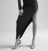 DURY Puntera+ talón con pulsera en piel negro