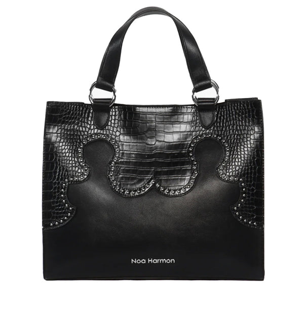 WALTON Bolso mano maxi negro