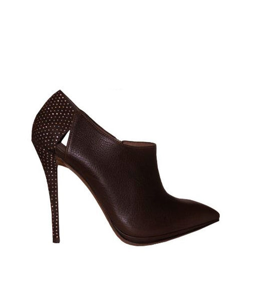 Zapato abotinado de Luis Onofre con swarovki