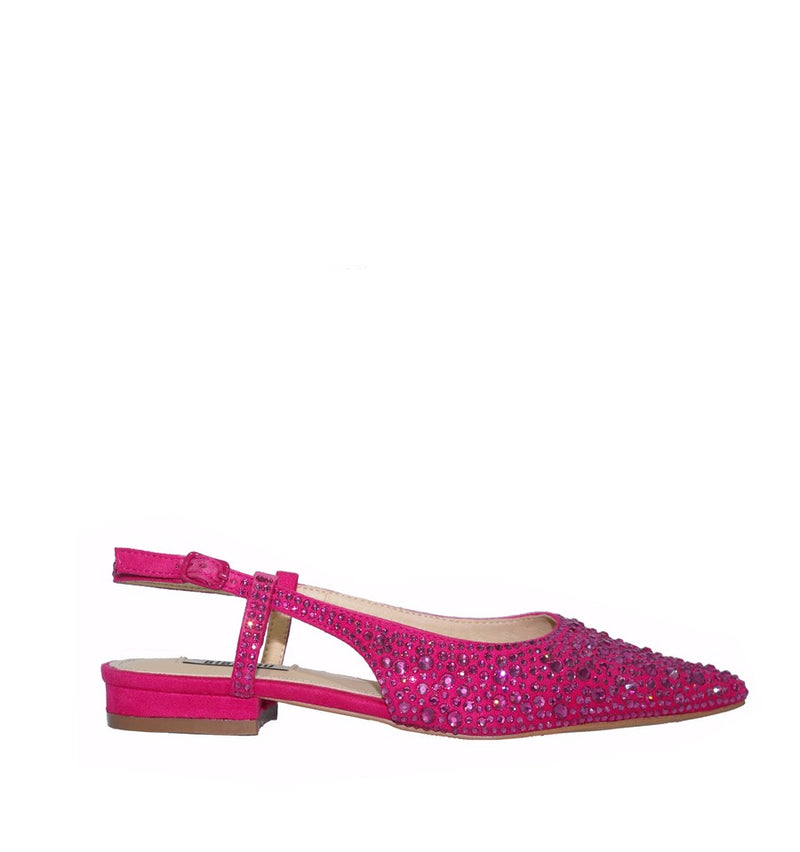 Destalonado con cristales fuxia