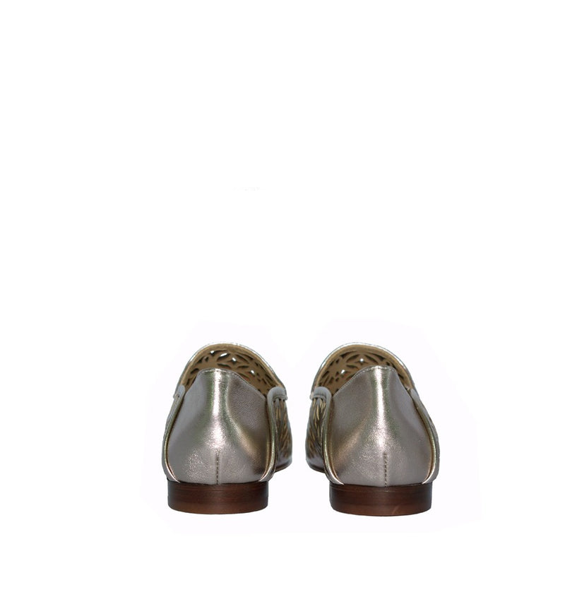 Slipper calado en champan