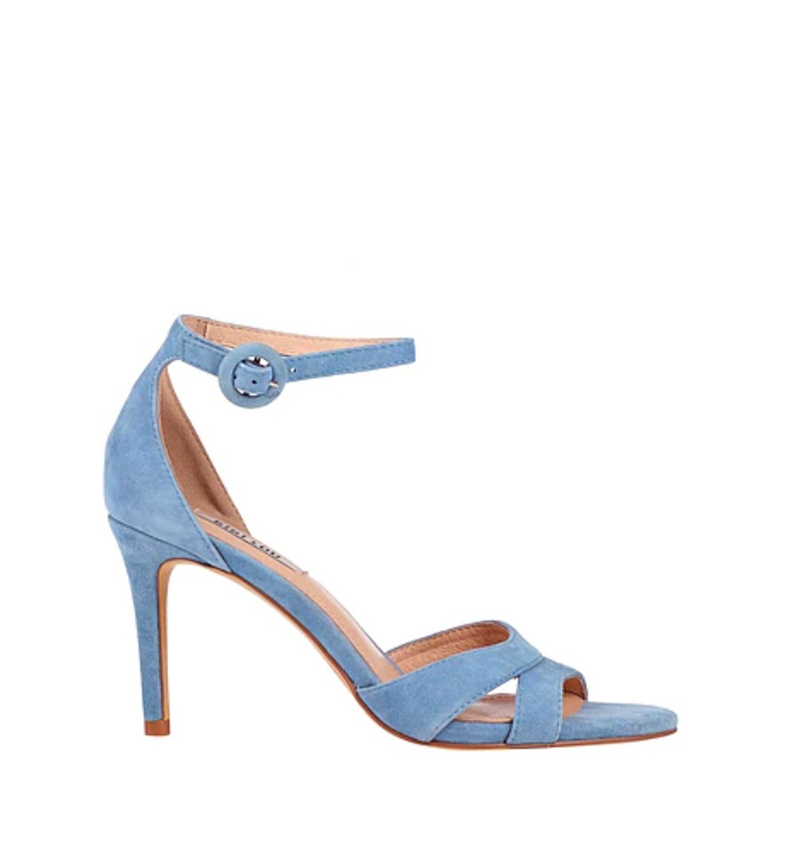 Sandalia con pulsera en azul-j