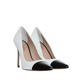 Stiletto alto chanel en blanco