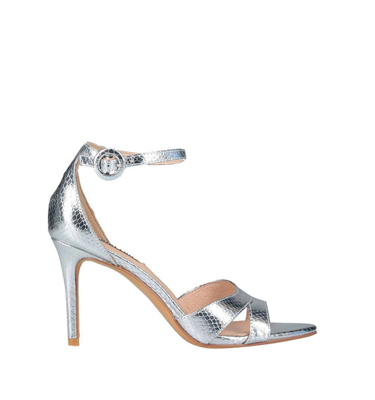 Sandalia con pulsera en plata