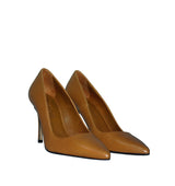 Stiletto medio/alto en piel cuero