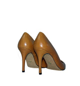 Stiletto medio/alto en piel cuero