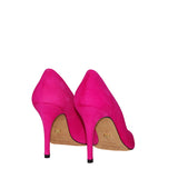 Stiletto medio/alto en ante fuxia